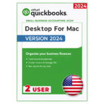 QuickBooks Desktop For MAC 2024 Lifetime - No Subscription (2-Users)